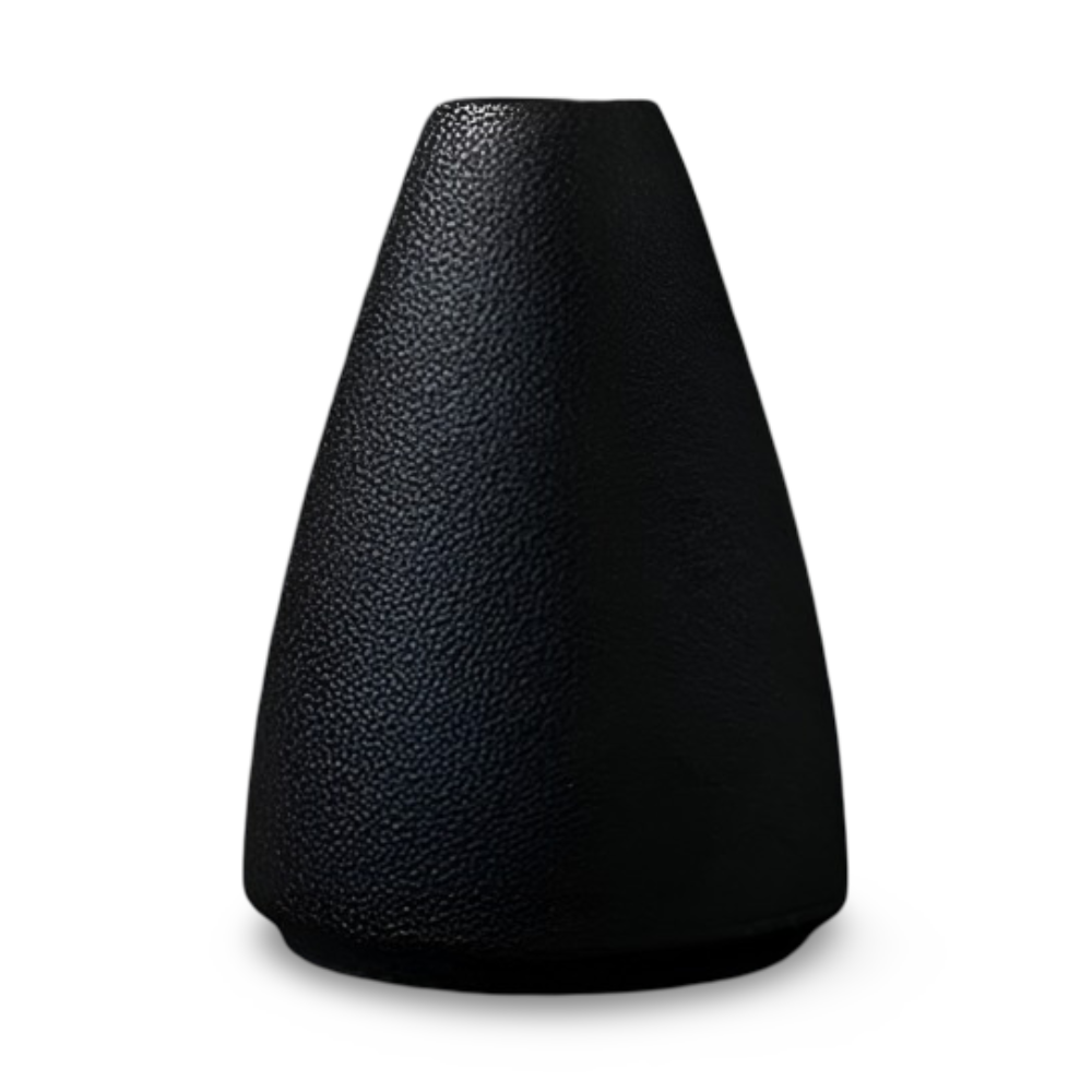 BlackCraft Vase - Ästhetisch Texturierte Keramikvasen für Blumen