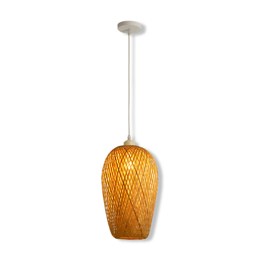 Bohemian Rattan Hängelampe - Stilvolle und Umweltfreundliche Pendelleuchte für die Wohnkultur