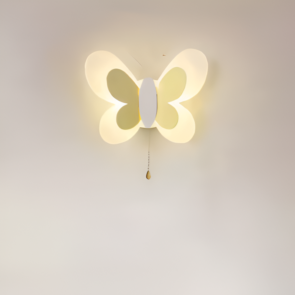 BrilliButterfly Wandleuchte - Charmante Acryl Schmetterling Wandleuchte - Bunte Wandleuchten LED Indoor