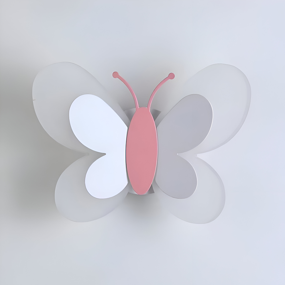 BrilliButterfly Wandleuchte - Charmante Acryl Schmetterling Wandleuchte - Bunte Wandleuchten LED Indoor