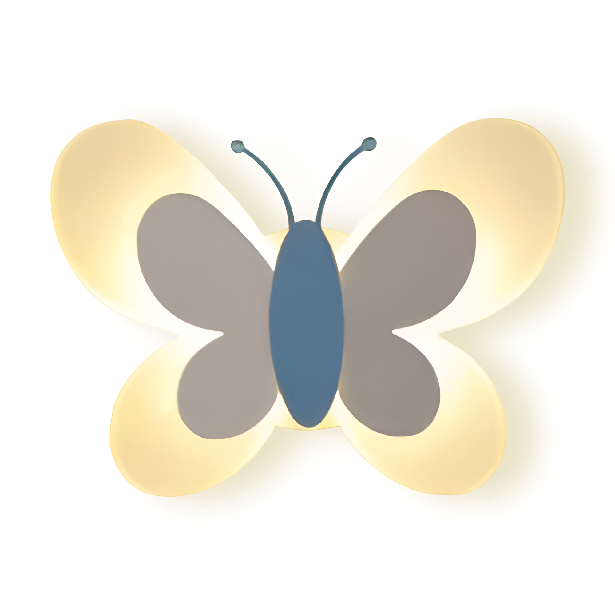 BrilliButterfly Wandleuchte - Charmante Acryl Schmetterling Wandleuchte - Bunte Wandleuchten LED Indoor