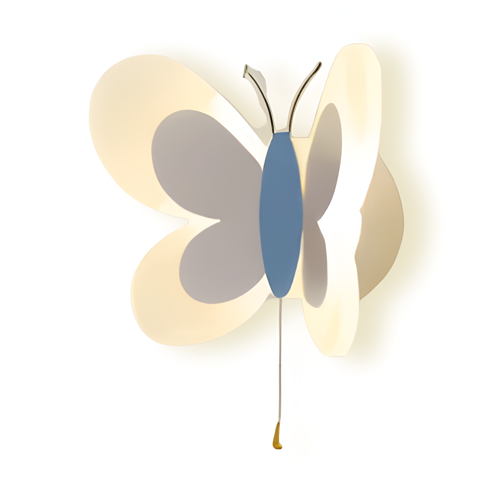 BrilliButterfly Wandleuchte - Charmante Acryl Schmetterling Wandleuchte - Bunte Wandleuchten LED Indoor
