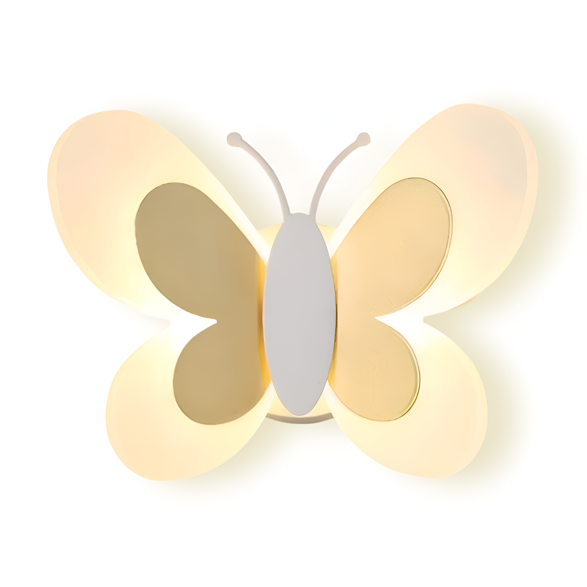 BrilliButterfly Wandleuchte - Charmante Acryl Schmetterling Wandleuchte - Bunte Wandleuchten LED Indoor