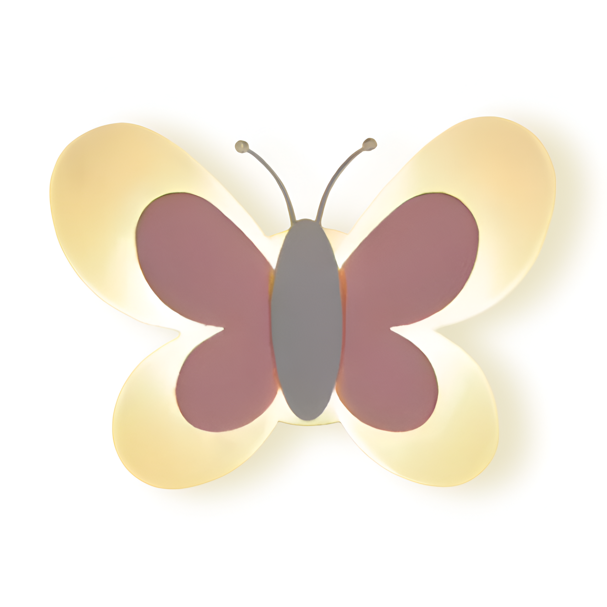 BrilliButterfly Wandleuchte - Charmante Acryl Schmetterling Wandleuchte - Bunte Wandleuchten LED Indoor