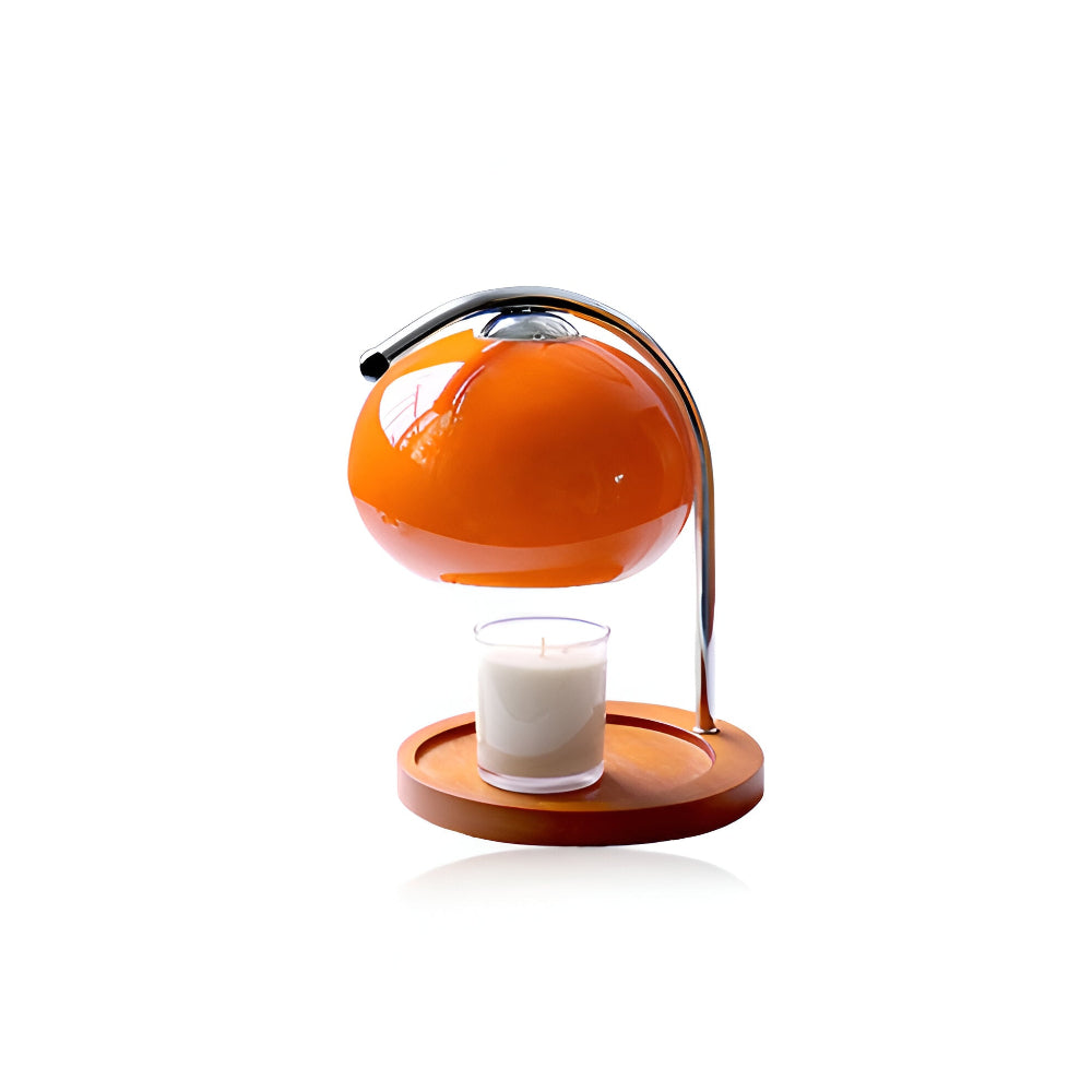 CandleGleam - Dimmbare Metall Glas Kerzenwärmer Lampe mit Retro-Charme