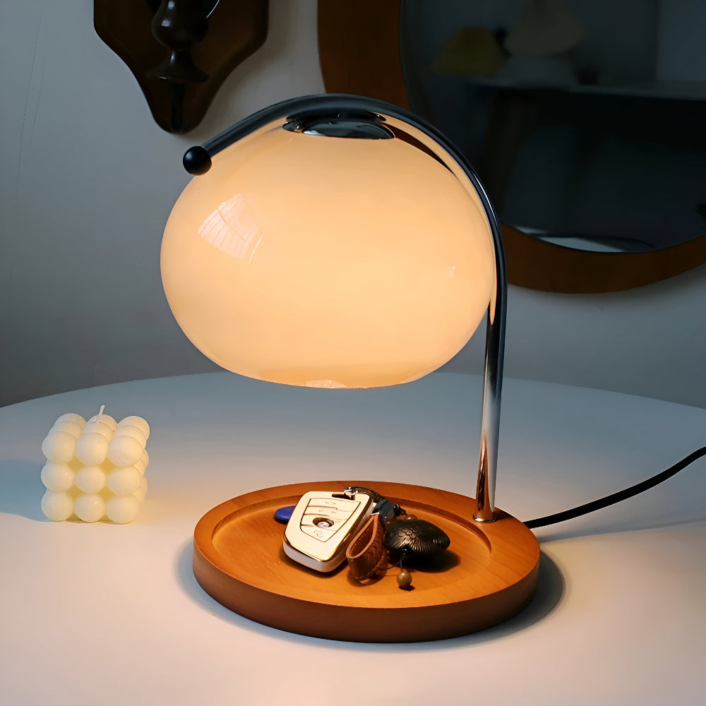 CandleGleam - Dimmbare Metall Glas Kerzenwärmer Lampe mit Retro-Charme
