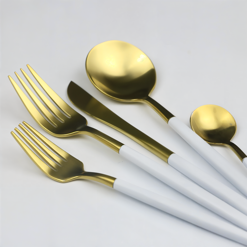 ChicMatte Besteck-Set - 4-teilig, Mehrfarbig aus Edelstahl