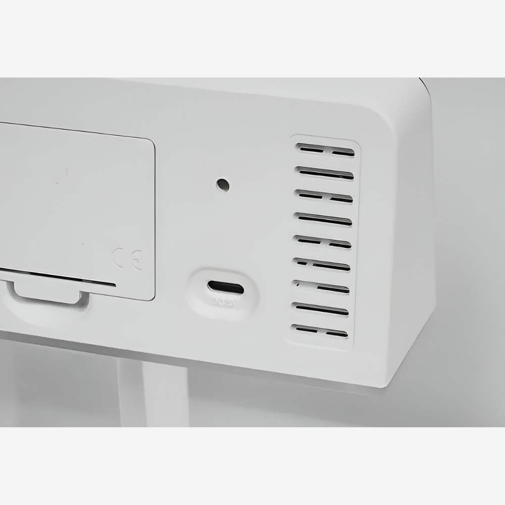 Schicker Silent LED Wecker mit Licht - Minimalistischer Digital Wecker für Zuhause, Büro, Schlafzimmer