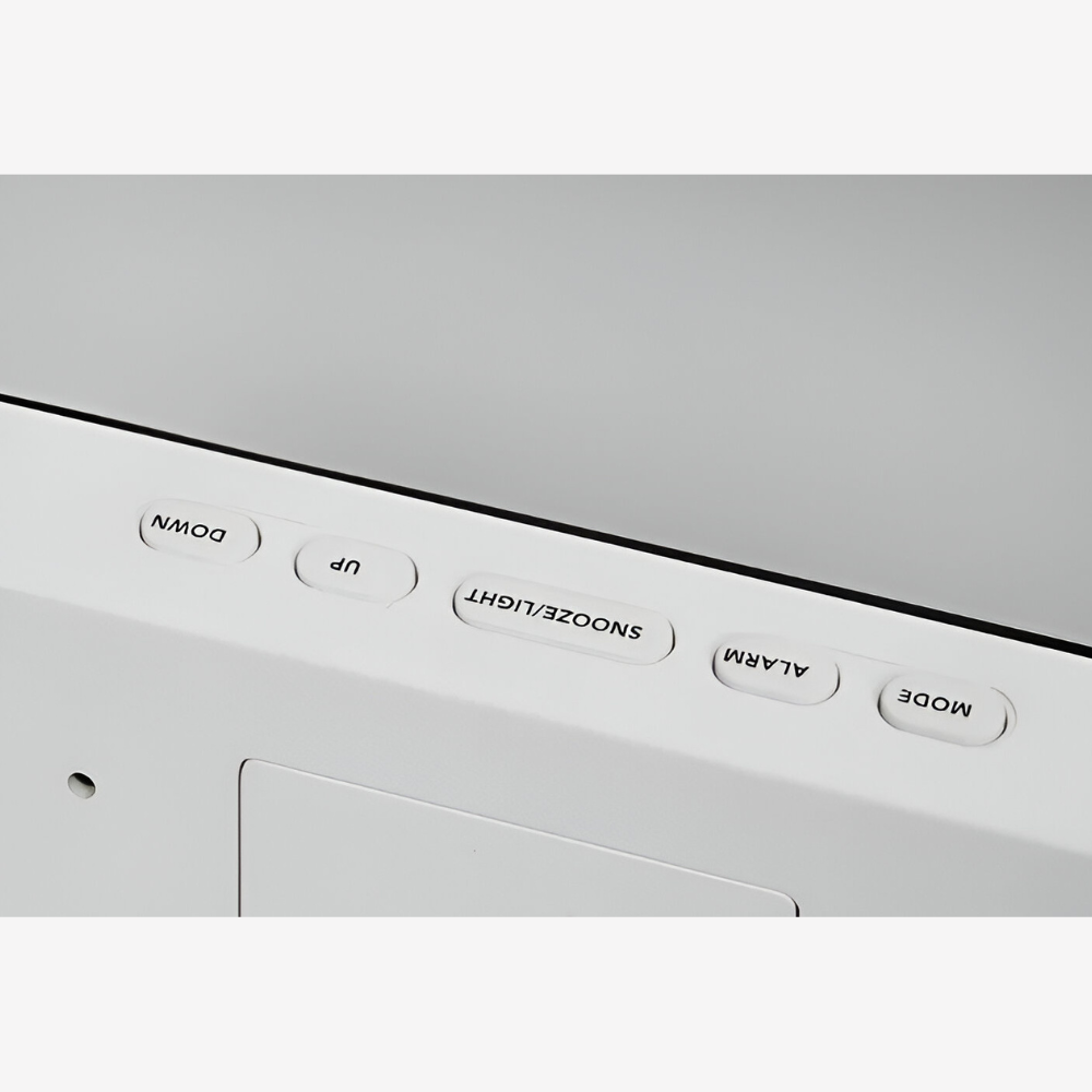 Schicker Silent LED Wecker mit Licht - Minimalistischer Digital Wecker für Zuhause, Büro, Schlafzimmer