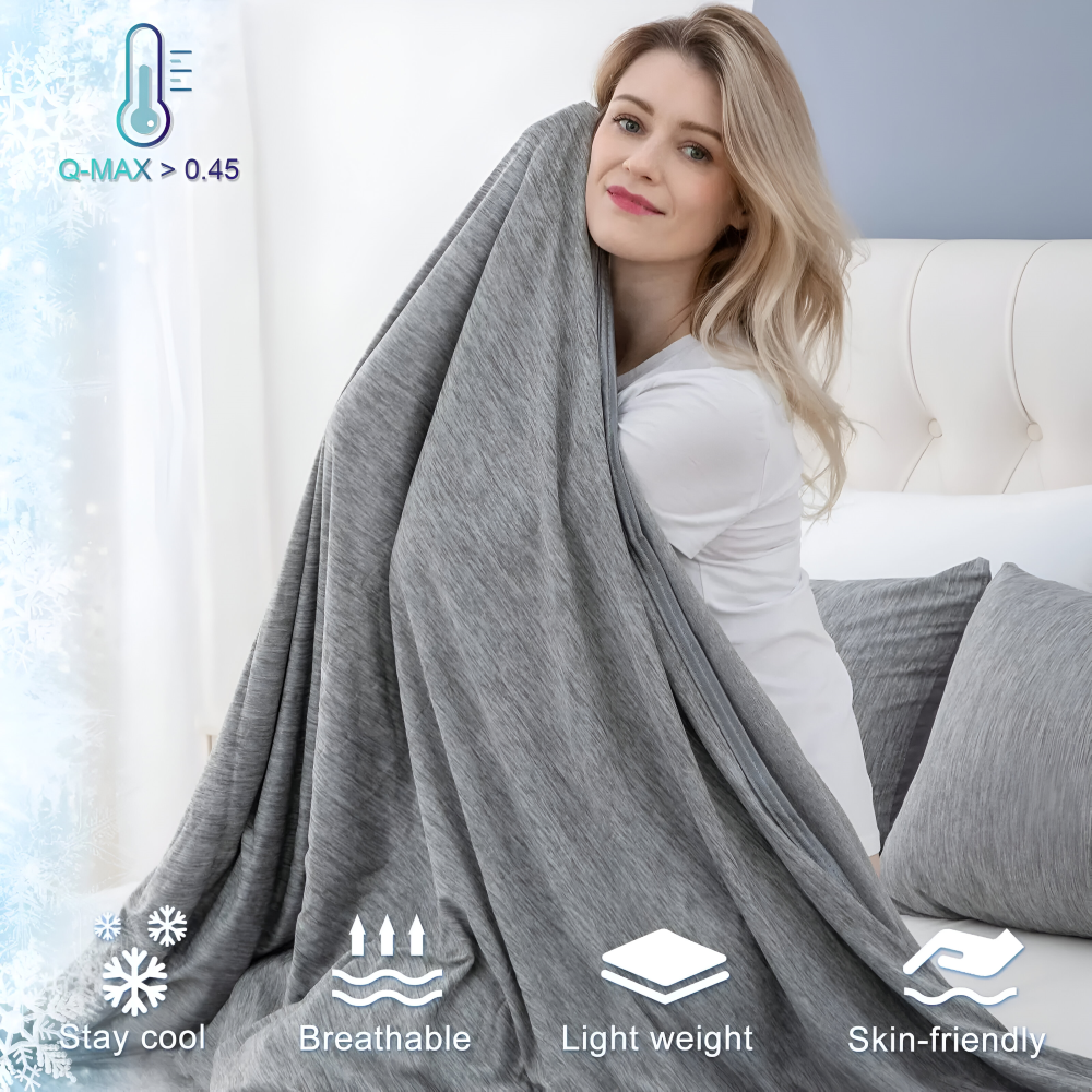 Chilly Kühldecke - Kühlende Baumwolldecke - Kühlende Sommerdecke