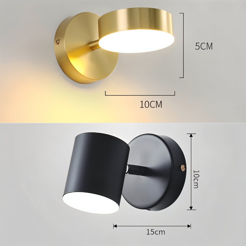 CircuCylinder Wandleuchte - Innenwandstrahler - Wandstrahler LED