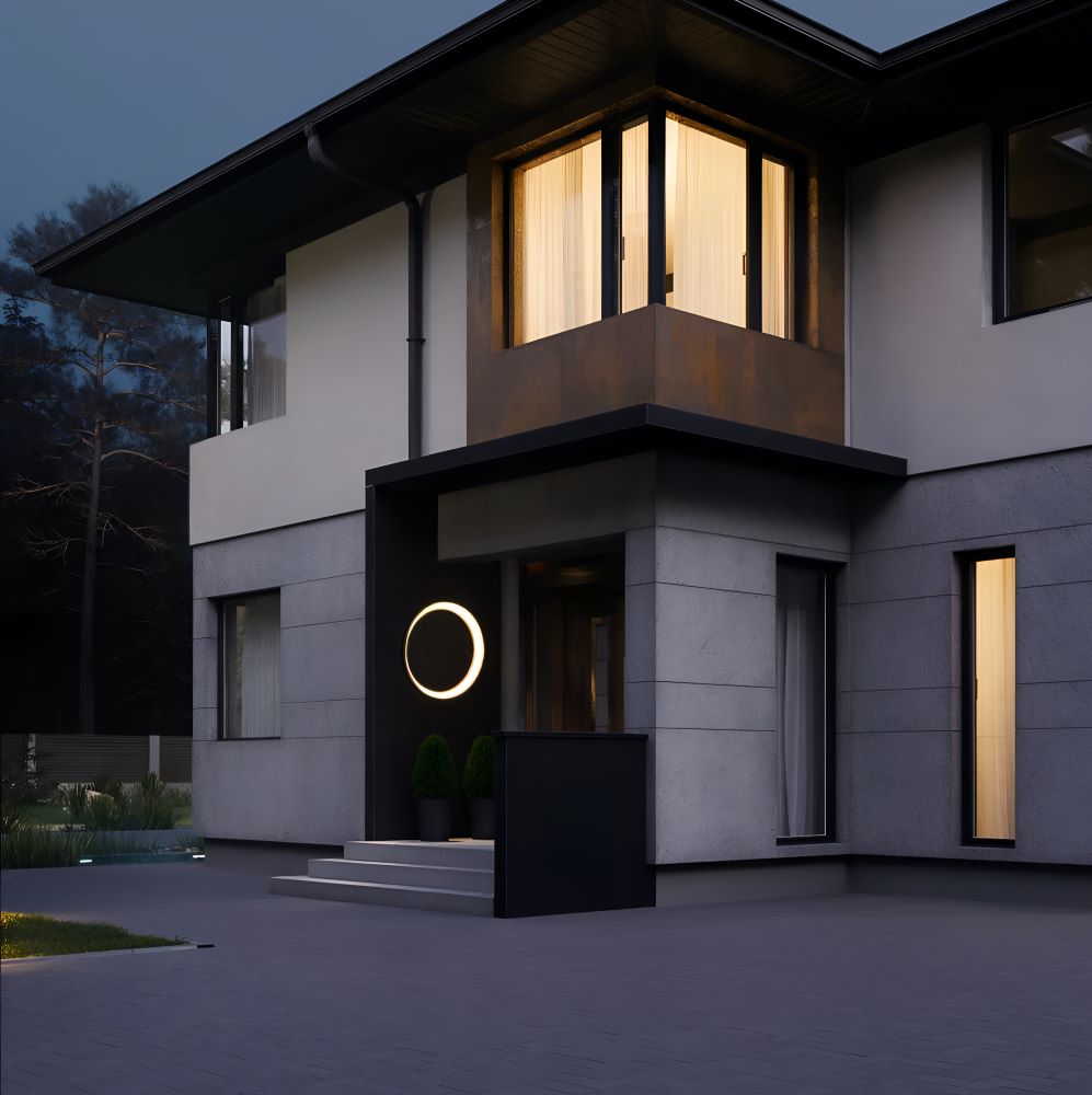 CircuLite Gartenbeleuchtung - Wasserdichte kreisförmige Wandleuchten - Outdoor Lights LED
