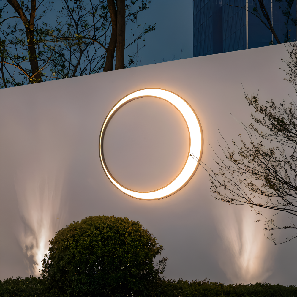 CircuLite Gartenbeleuchtung - Wasserdichte kreisförmige Wandleuchten - Outdoor Lights LED