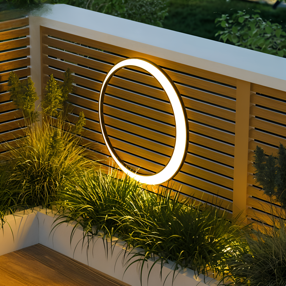 CircuLite Gartenbeleuchtung - Wasserdichte kreisförmige Wandleuchten - Outdoor Lights LED
