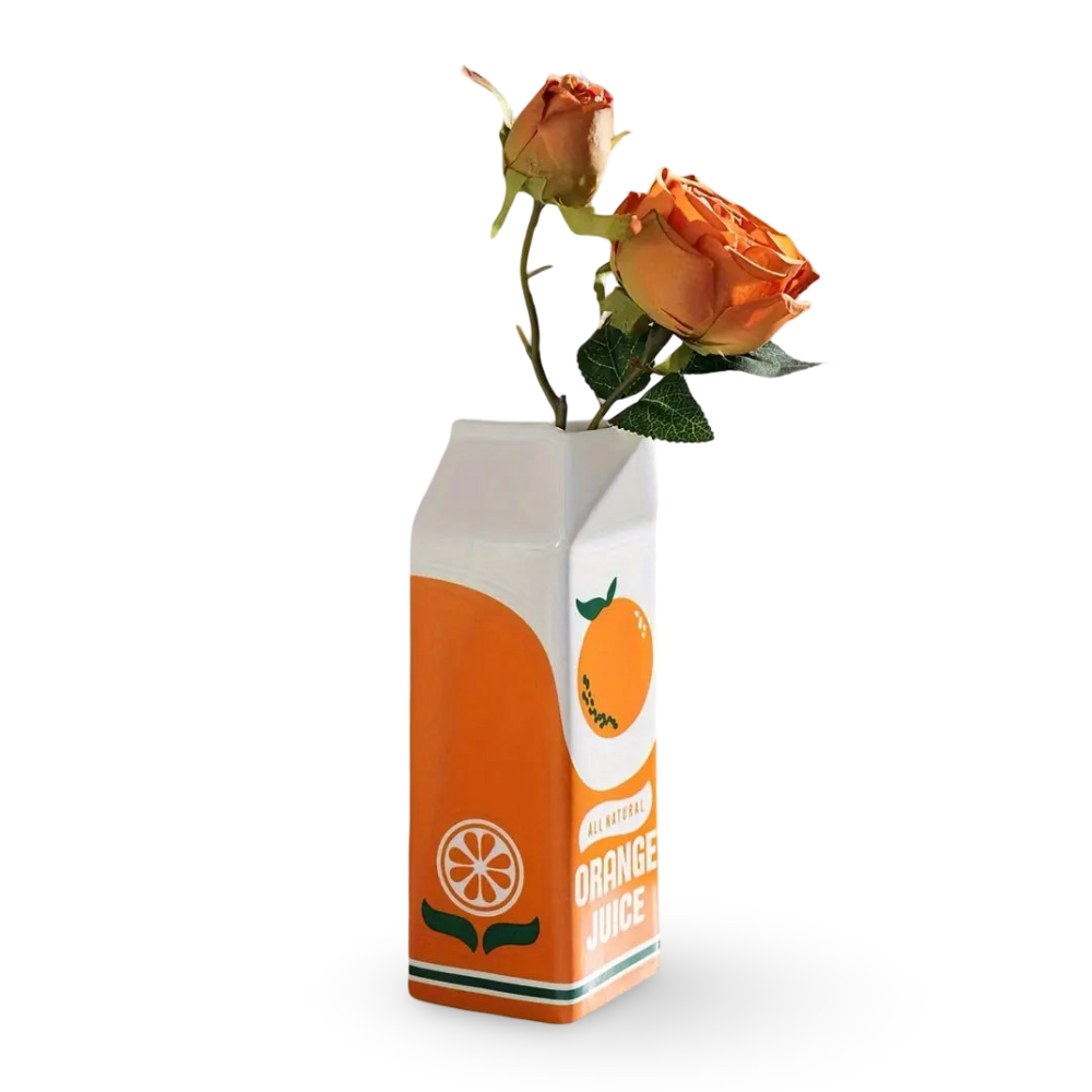 Zitrus Inspirierte Dekovase für die Wohnkultur