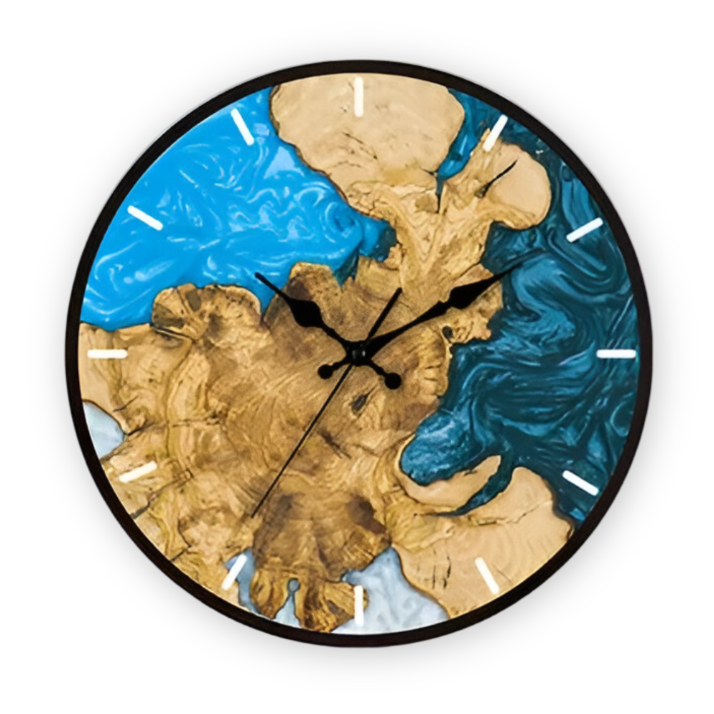 Klare Acryl Wanduhr - Modernes Minimalistisches Design