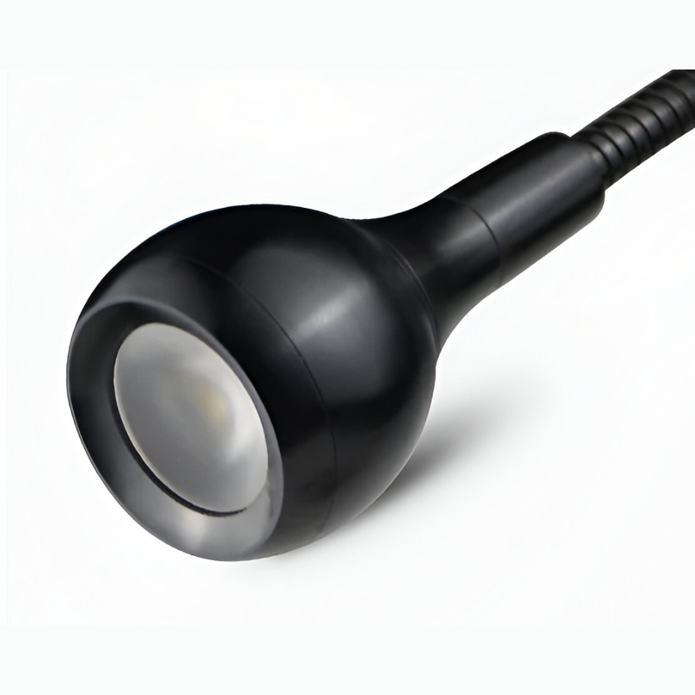 ClipNGlow Tischlampe - 360° Drehbare, USB Betriebene, Flexible Schreibtischlampe