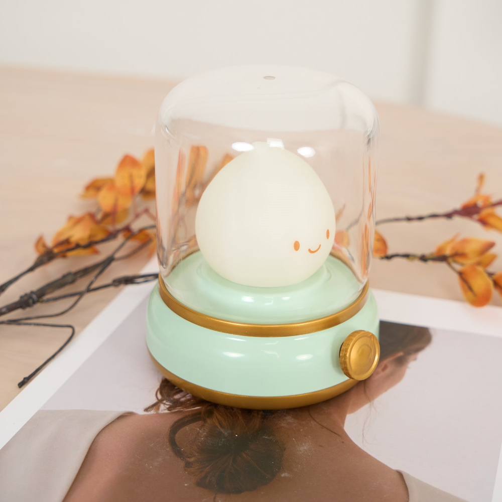 Kompaktes Flameffekt LED Nachtlicht – Nachtlicht für Kinder