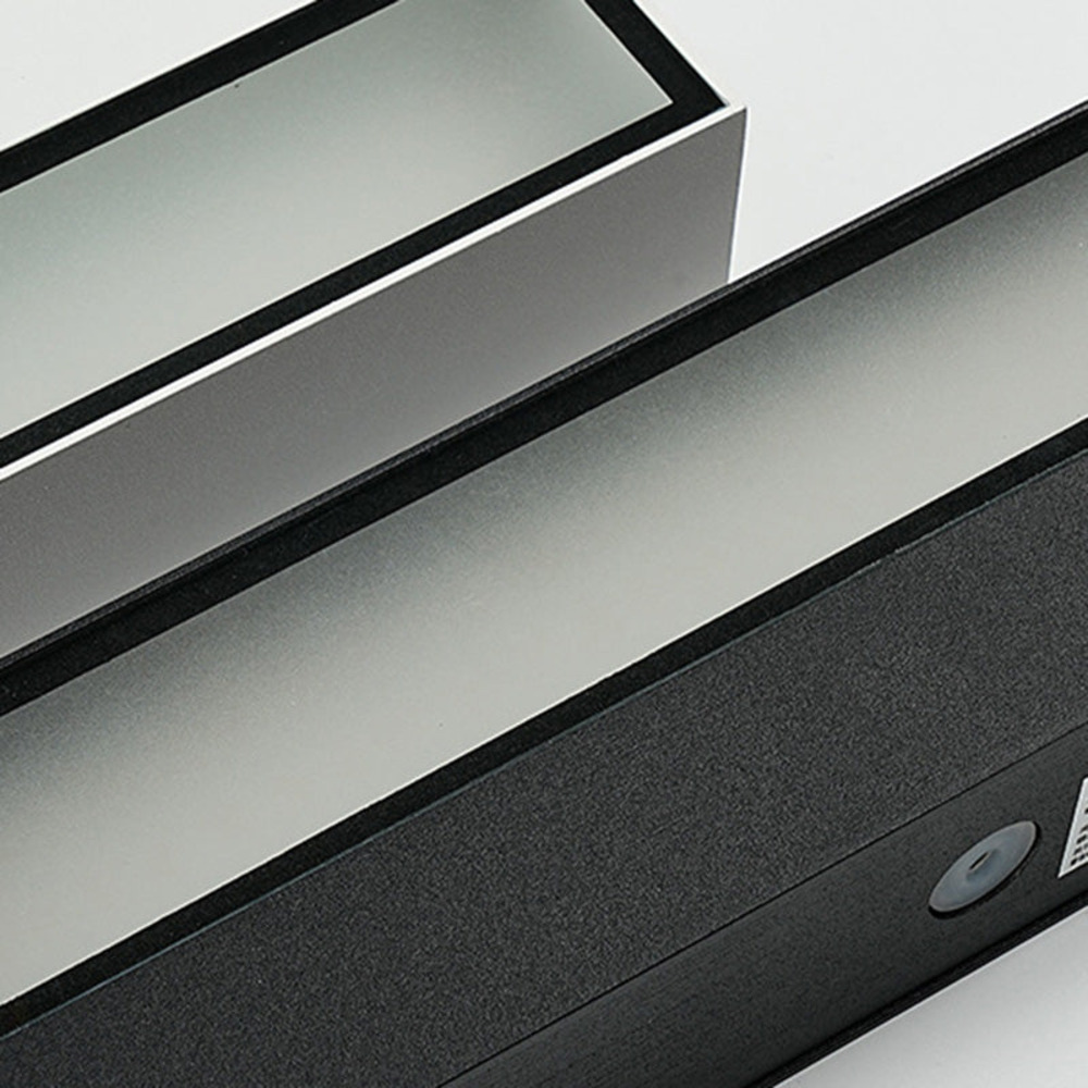 Zeitgenössische Wasserdichte Aluminium LED Wandleuchte für Außenbereiche