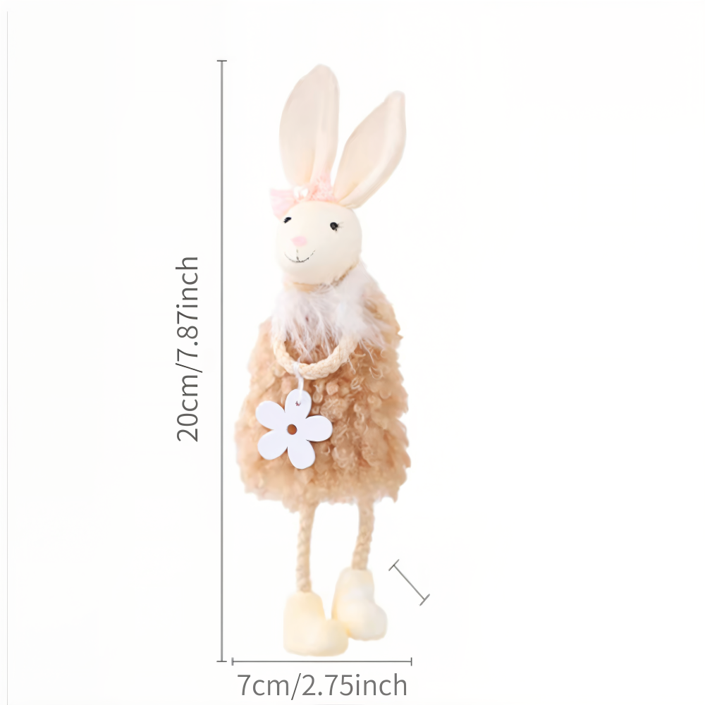 ConyDolly - Festliche Osterdeko Hasenpuppe - Hängende Osterdekoration