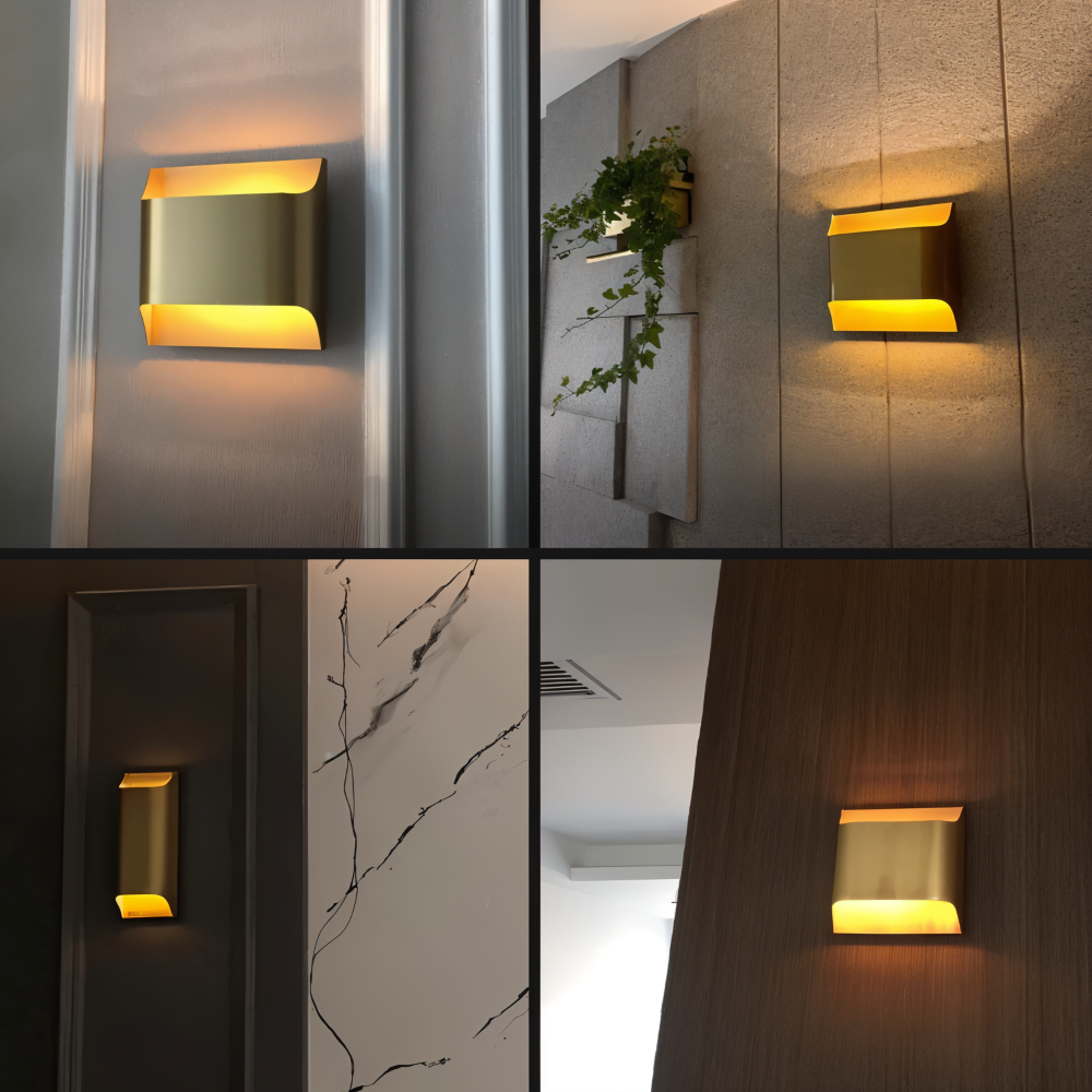 CopperCast Wandleuchte - Moderne Wandlampe - Wandlampe Design - Dimmbare Wandleuchten led