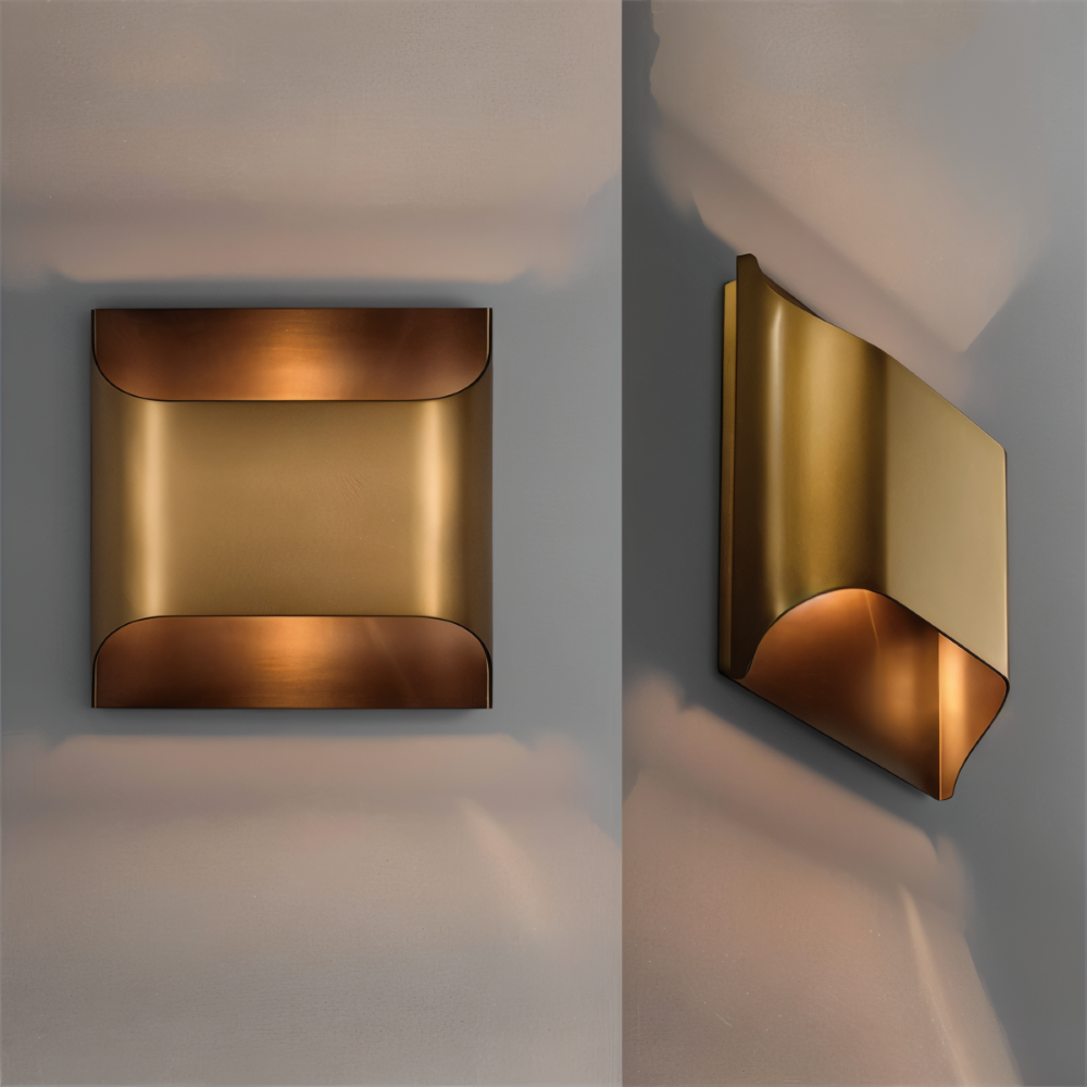 CopperCast Wandleuchte - Moderne Wandlampe - Wandlampe Design - Dimmbare Wandleuchten led