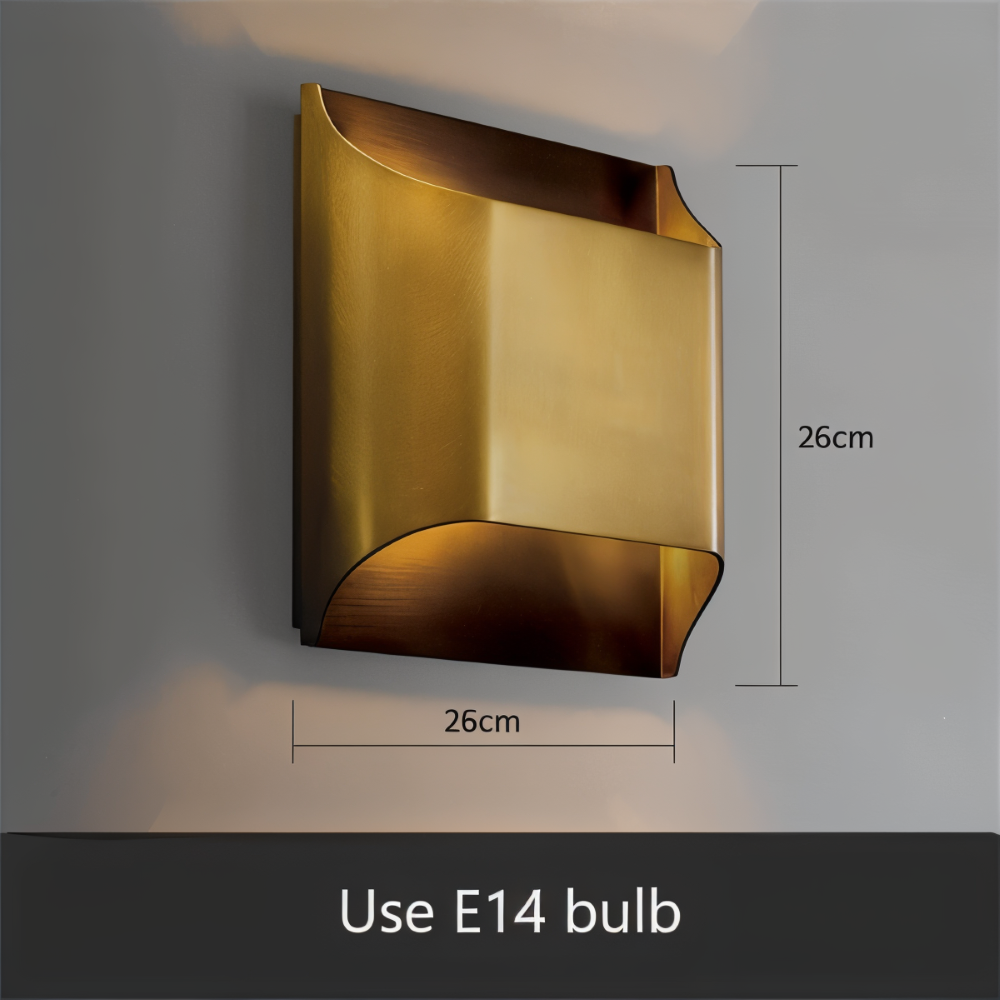 CopperCast Wandleuchte - Moderne Wandlampe - Wandlampe Design - Dimmbare Wandleuchten led