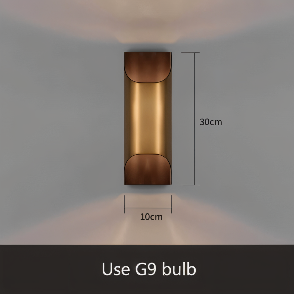CopperCast Wandleuchte - Moderne Wandlampe - Wandlampe Design - Dimmbare Wandleuchten led
