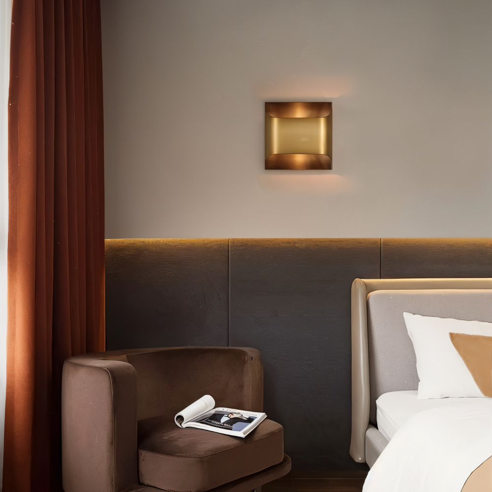 CopperCast Wandleuchte - Moderne Wandlampe - Wandlampe Design - Dimmbare Wandleuchten led