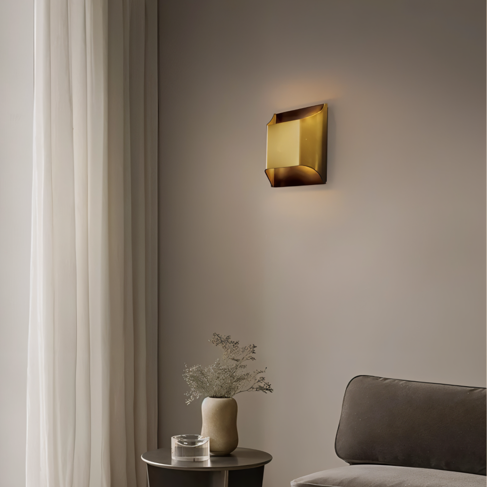 CopperCast Wandleuchte - Moderne Wandlampe - Wandlampe Design - Dimmbare Wandleuchten led