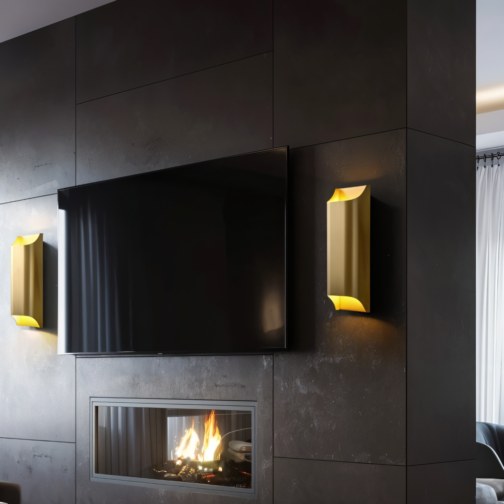 CopperCast Wandleuchte - Moderne Wandlampe - Wandlampe Design - Dimmbare Wandleuchten led