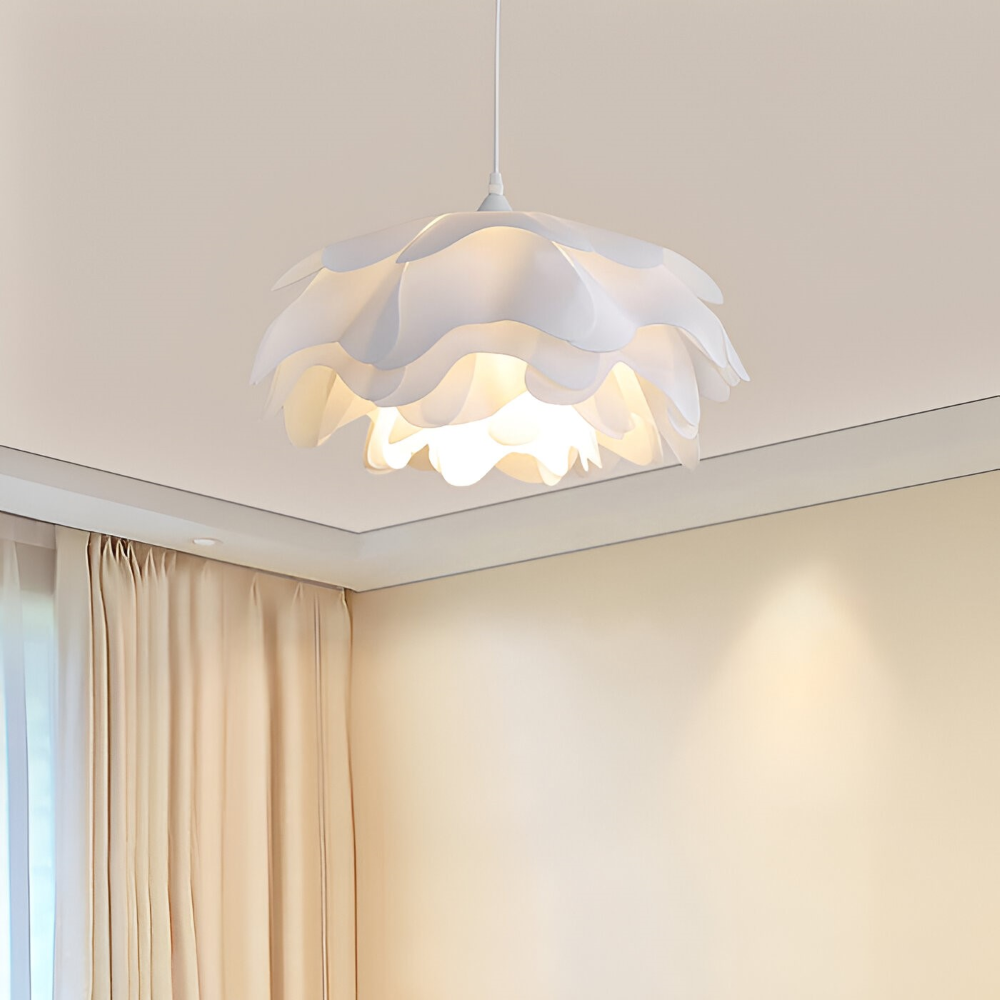 CorollaFlash Pendelleuchte – Elegante Designer-Hängelampe mit Blütenblatt-Optik