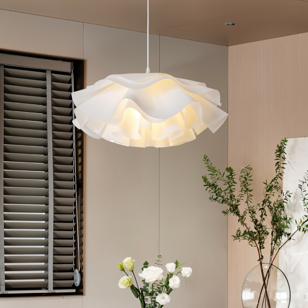 CorollaFlash Pendelleuchte – Elegante Designer-Hängelampe mit Blütenblatt-Optik