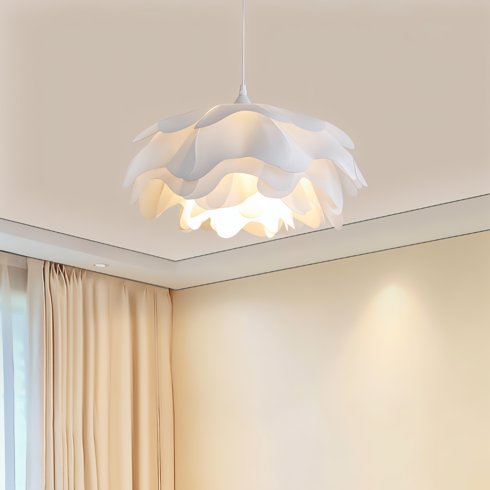 CorollaFlash Pendelleuchte – Elegante Designer-Hängelampe mit Blütenblatt-Optik