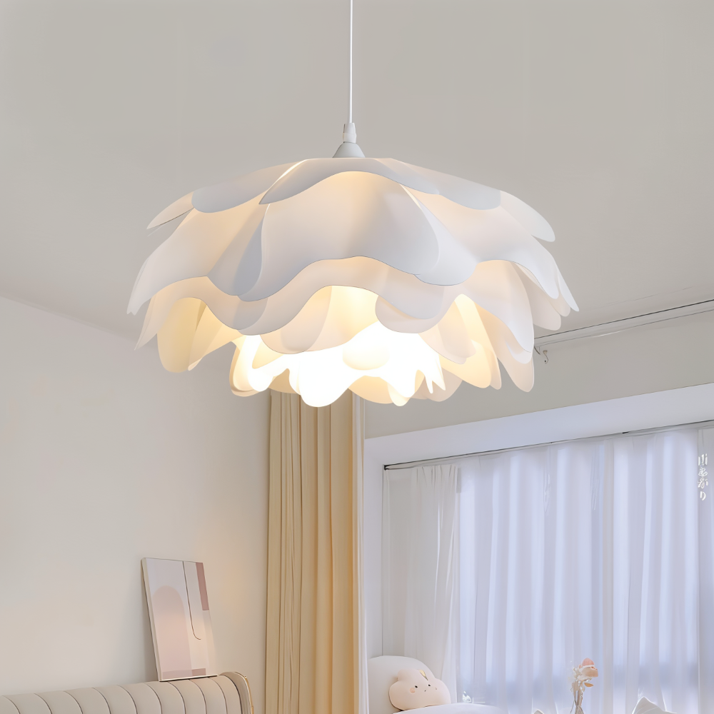 CorollaFlash Pendelleuchte – Elegante Designer-Hängelampe mit Blütenblatt-Optik
