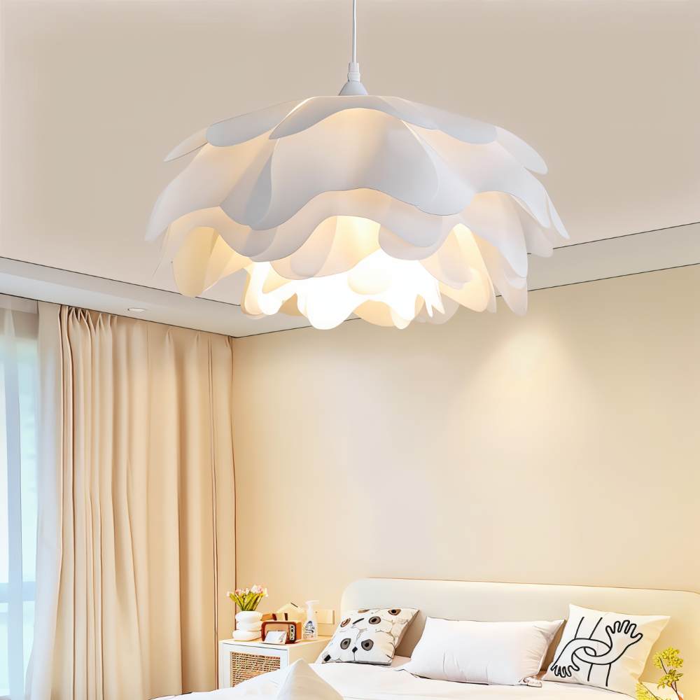 CorollaFlash Pendelleuchte – Elegante Designer-Hängelampe mit Blütenblatt-Optik