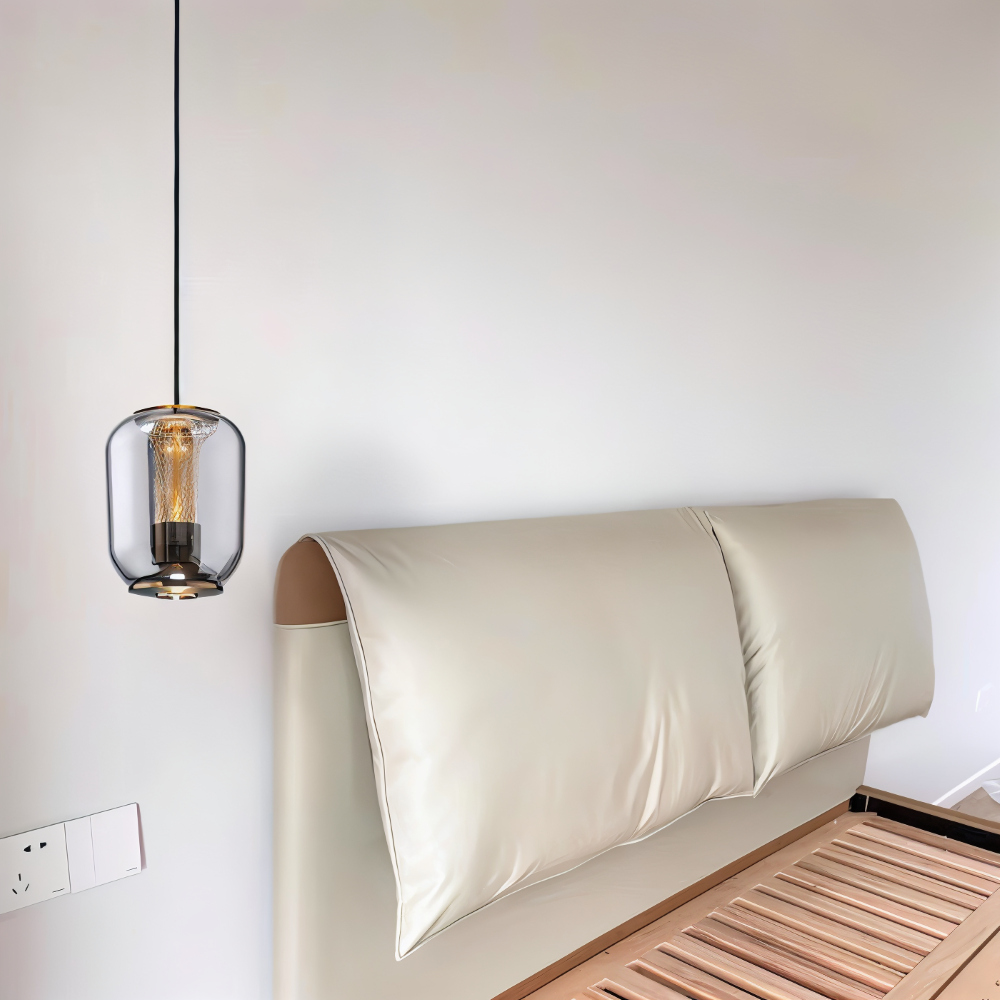 Crista Pendelleuchte - Rauchgraues Glas Hängelampe - LED Hängelampen