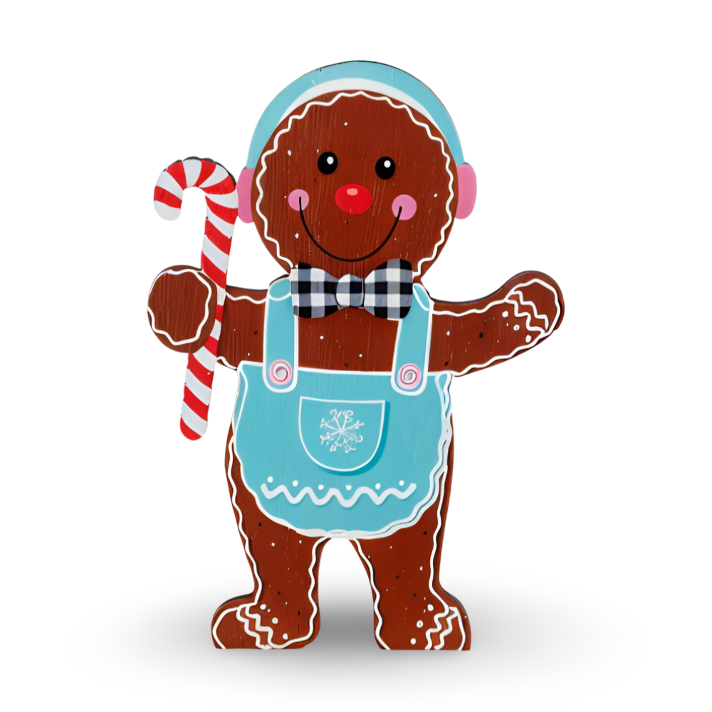 CutieCharms - Adorable Lebkuchenmann Weihnachten Charms Dekor