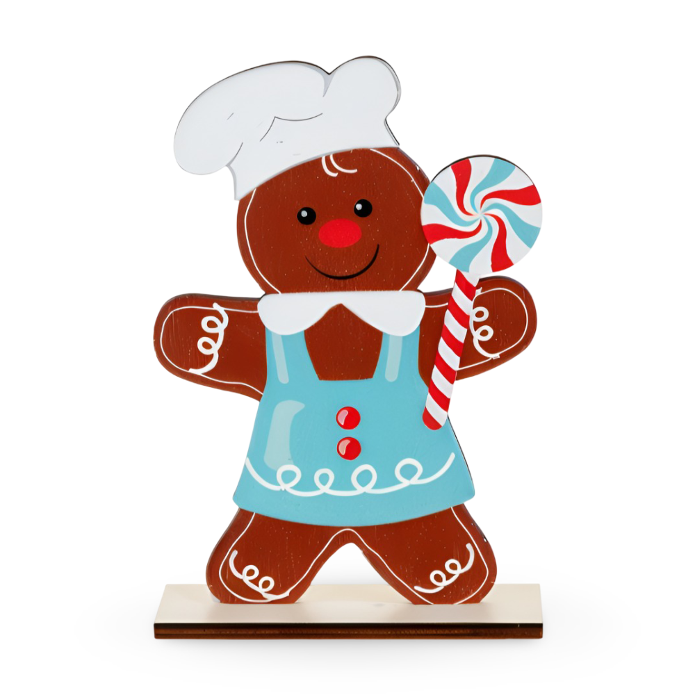 CutieCharms - Adorable Lebkuchenmann Weihnachten Charms Dekor