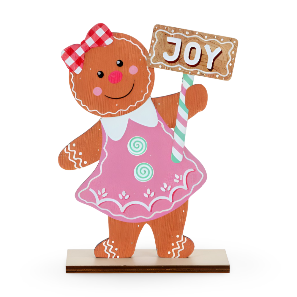 CutieCharms - Adorable Lebkuchenmann Weihnachten Charms Dekor
