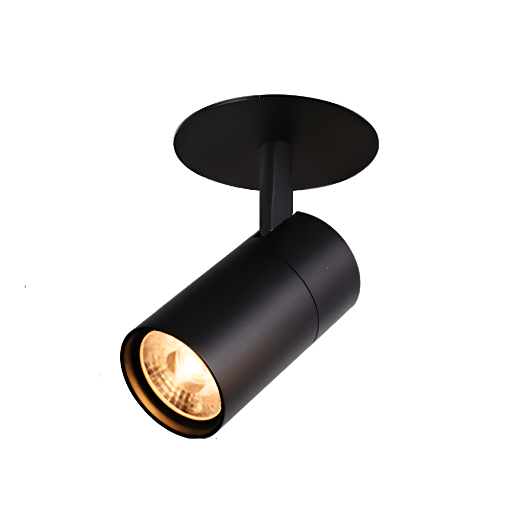 CylindraBright Spotlights - Schwarze und Weiße LED Deckeneinbauleuchten