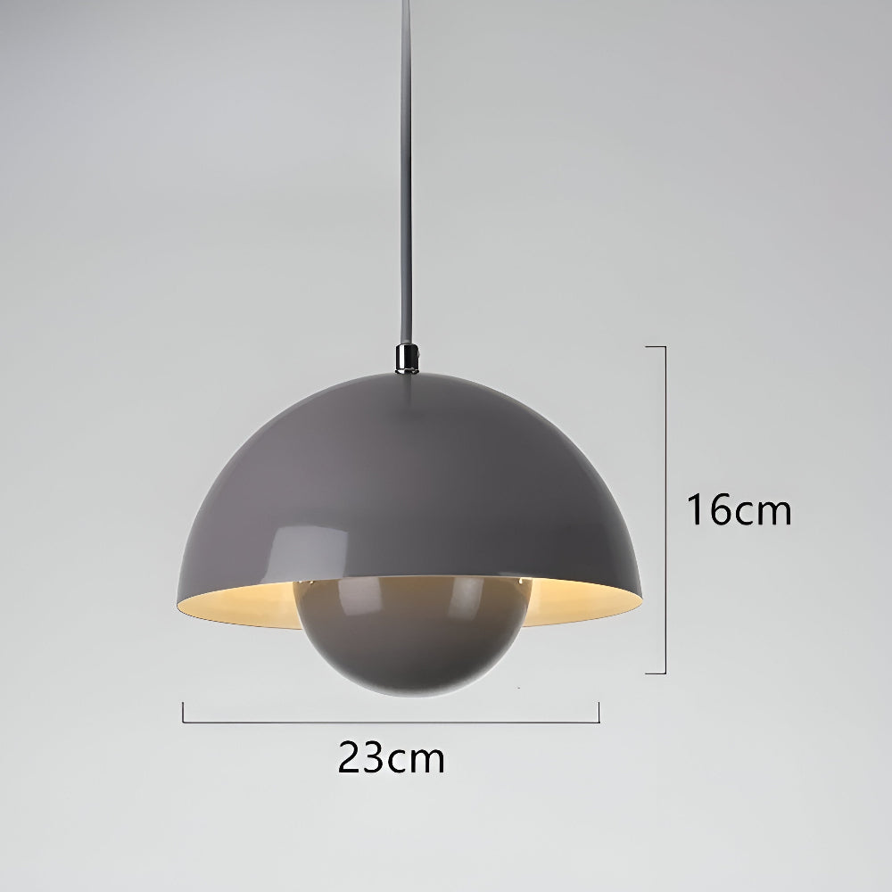 DomeBud Deckenleuchte - Moderne Blumentopf-Hängelampe