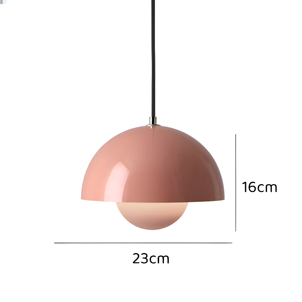 DomeBud Deckenleuchte - Moderne Blumentopf-Hängelampe