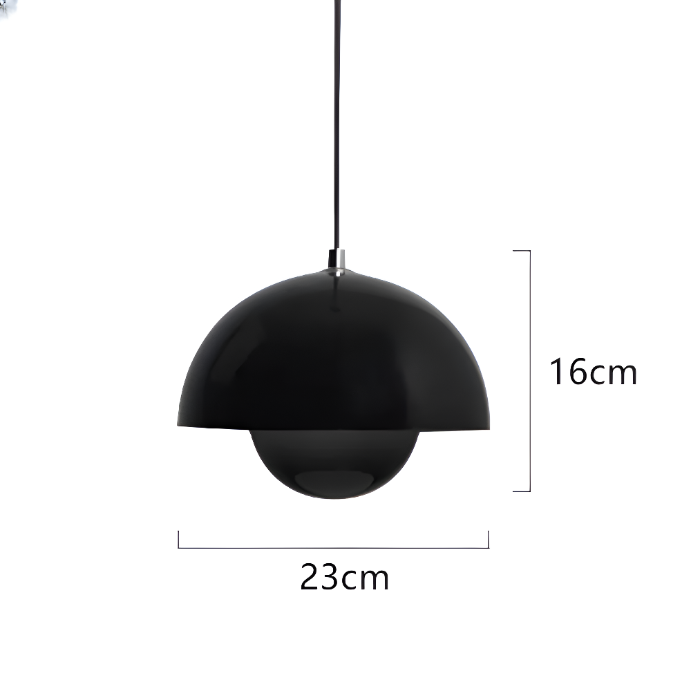 DomeBud Deckenleuchte - Moderne Blumentopf-Hängelampe
