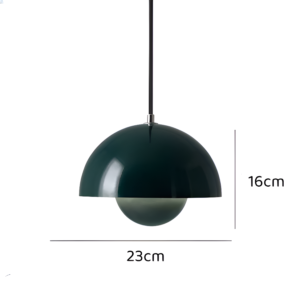DomeBud Deckenleuchte - Moderne Blumentopf-Hängelampe