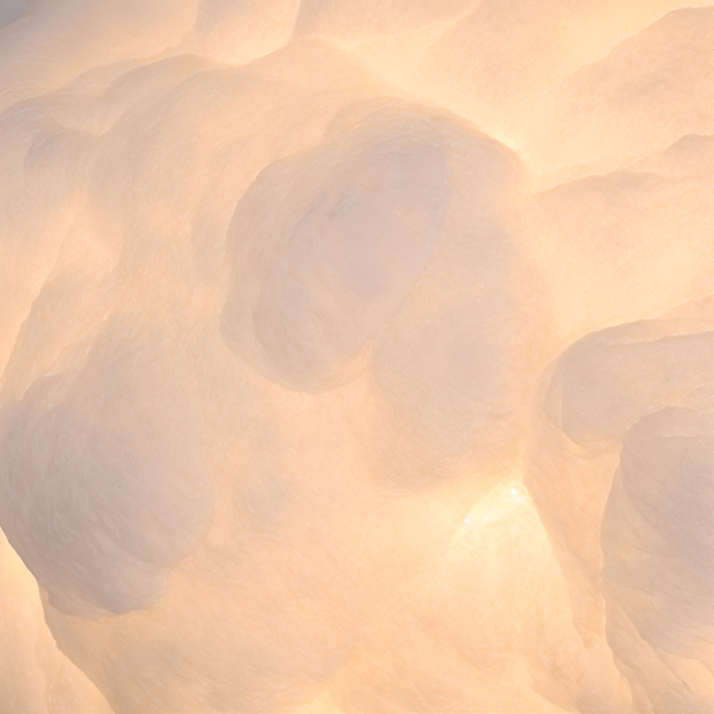 Dreamy Cloud Pendelleuchte - Skurrile Schwebende Weiße Wolke Hängelampe