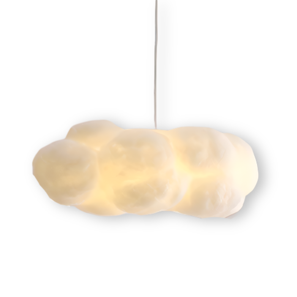 Dreamy Cloud Pendelleuchte - Skurrile Schwebende Weiße Wolke Hängelampe