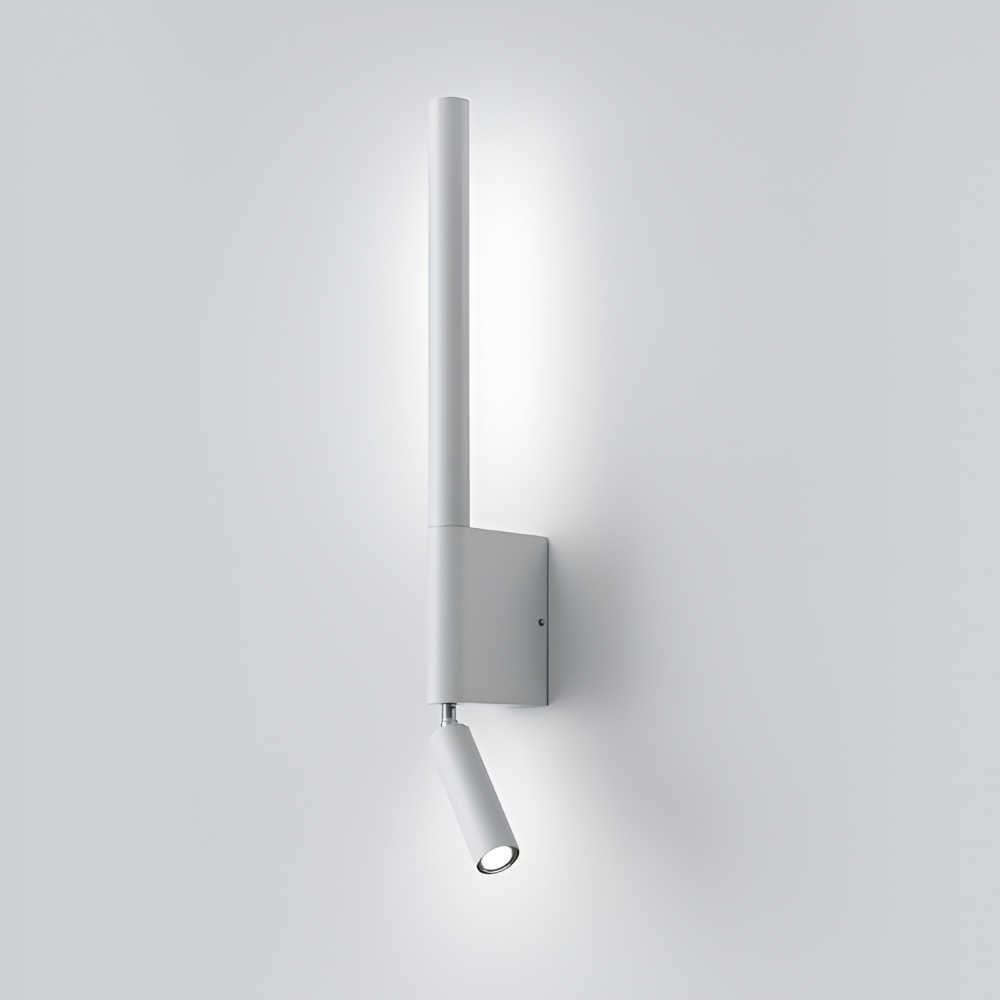 DuaBeam - Aluminium Wandleuchte - Minimalistische 330° Drehbare Wandleuchte fur Schlafzimmer