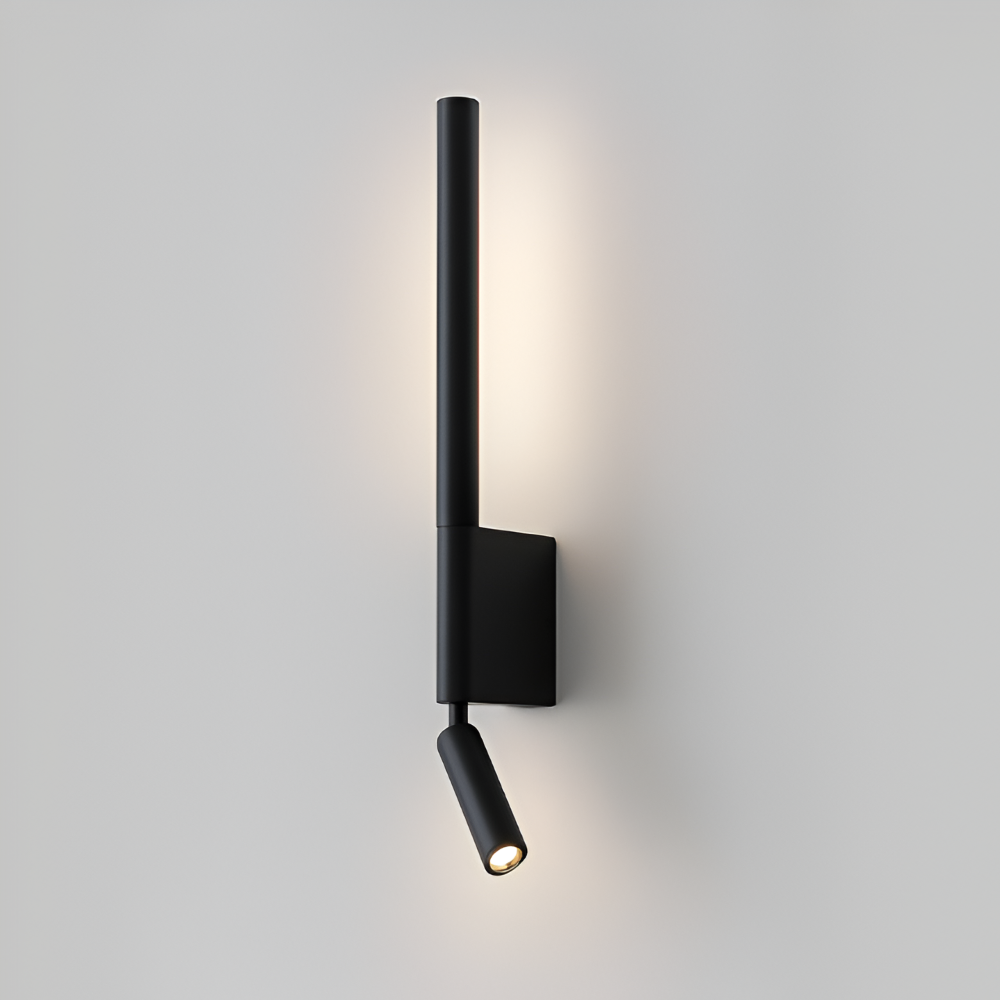 DuaBeam - Aluminium Wandleuchte - Minimalistische 330° Drehbare Wandleuchte fur Schlafzimmer