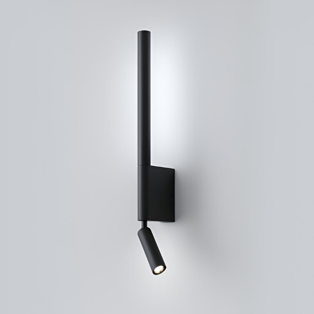 DuaBeam - Aluminium Wandleuchte - Minimalistische 330° Drehbare Wandleuchte fur Schlafzimmer